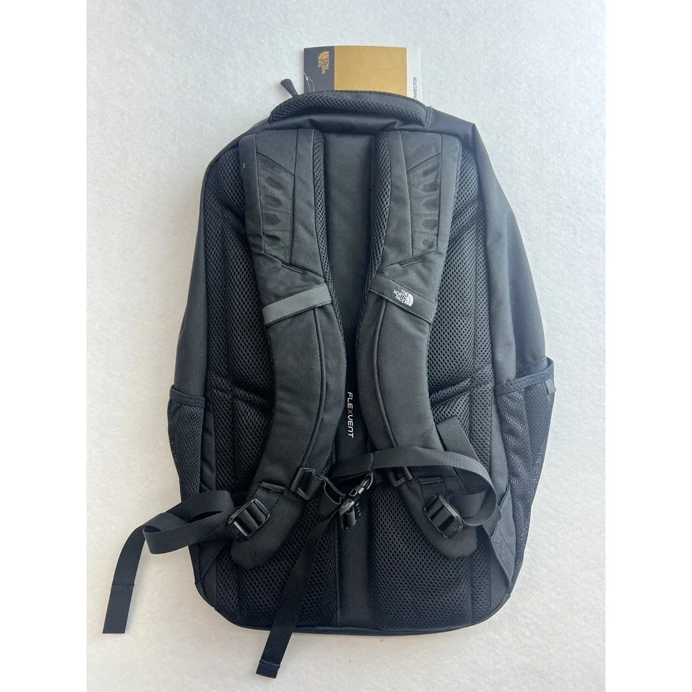 The North Face Connector‎ Black 28 L Flexvent Backpack  NWT Embroidered